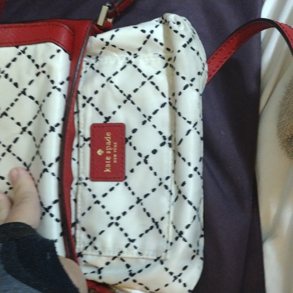 Kate Spade Vibrant Red Crossbody Bag - Picture 7 of 9